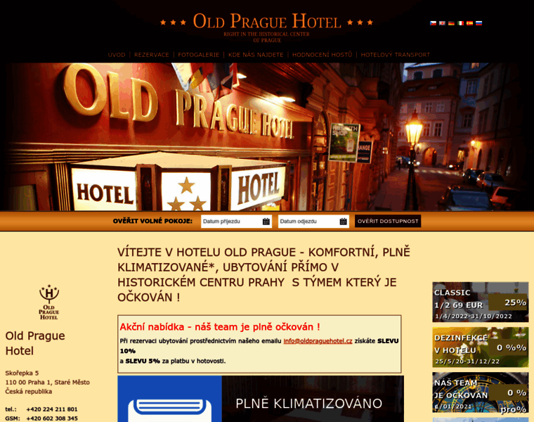 Oldpraguehotel.cz thumbnail