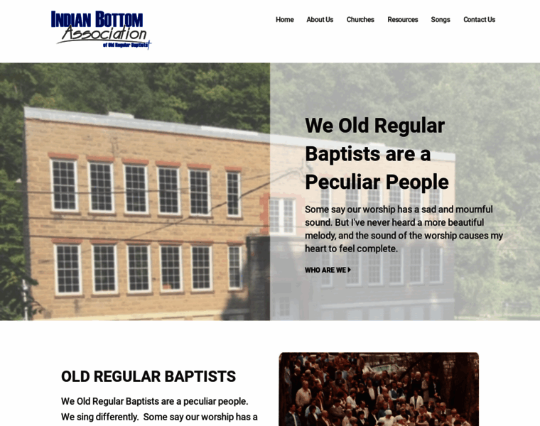 Oldregularbaptist.com thumbnail