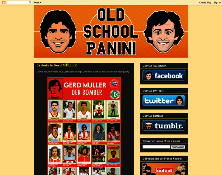 Oldschoolpanini.com thumbnail