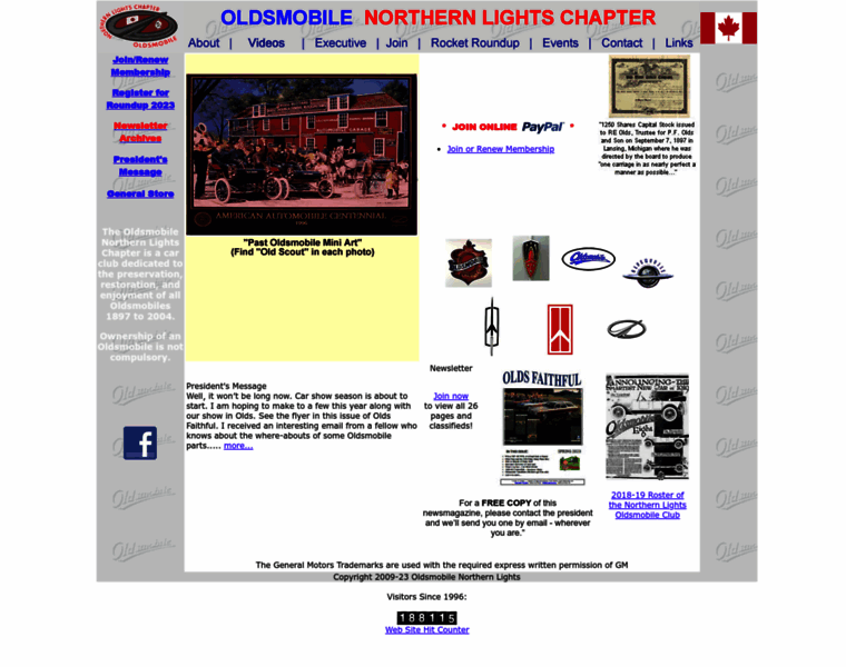 Oldsclub.ca thumbnail