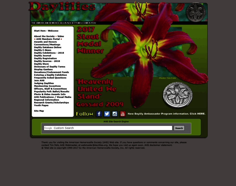 Oldsite.daylilies.org thumbnail