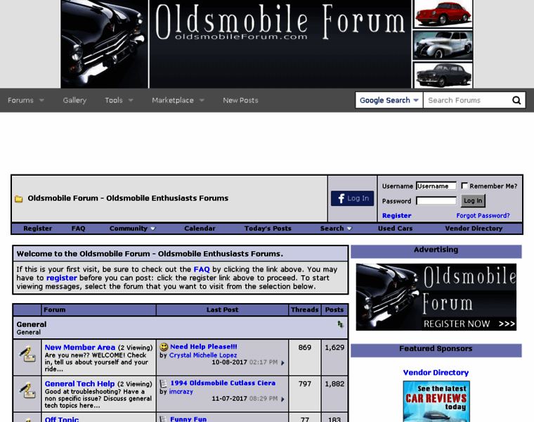 Oldsmobileforum.com thumbnail