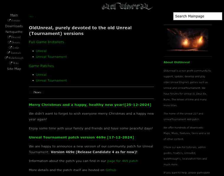 Oldunreal.com thumbnail