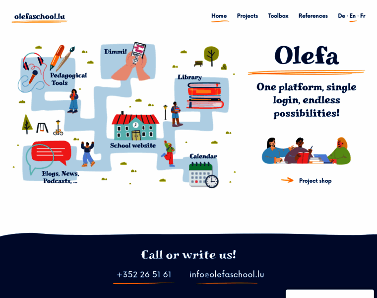 Olefaschool.lu thumbnail Olefaschool.lu thumbnail