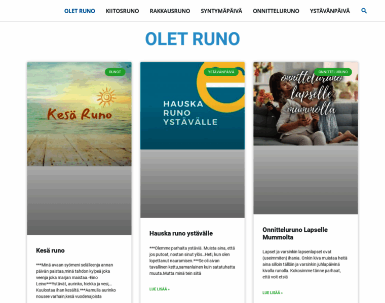 Oletruno.fi thumbnail