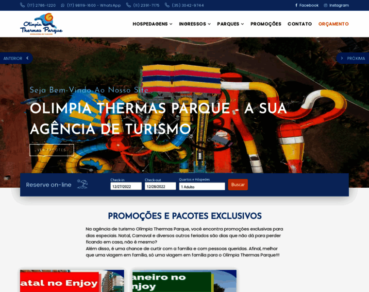 Olimpiathermasparque.com.br thumbnail