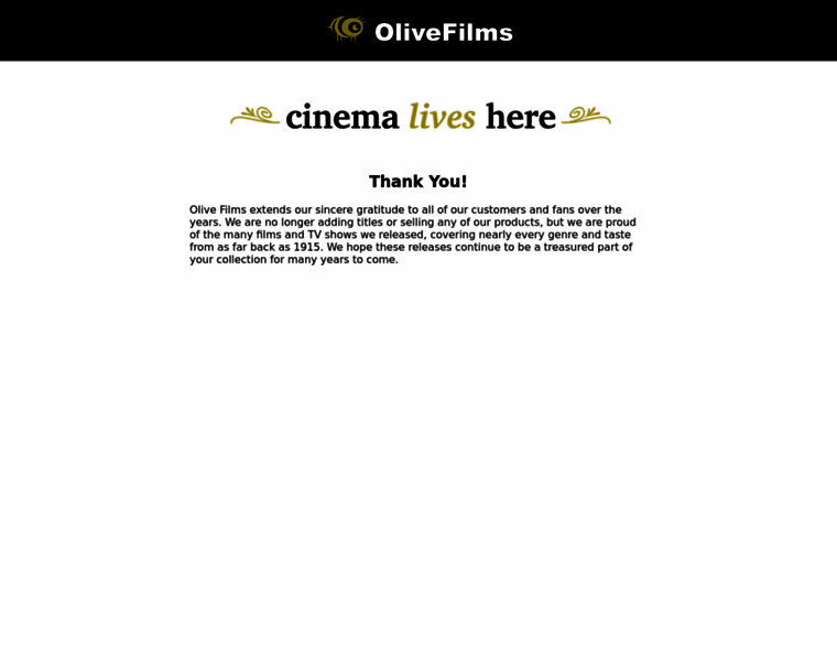 Olivefilms.com thumbnail