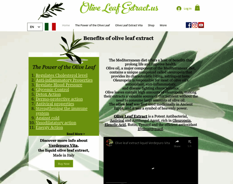 Oliveleafextract.us thumbnail