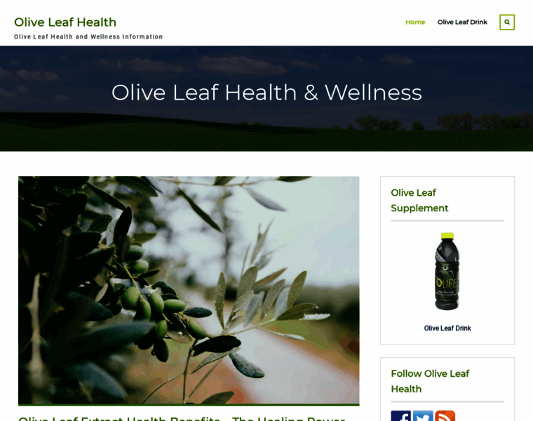 Oliveleafhealth.com thumbnail