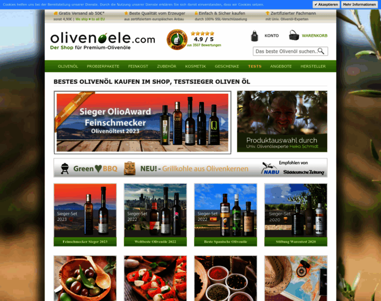 Olivenoele.com thumbnail