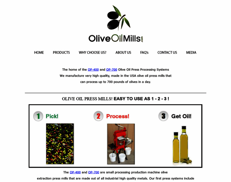 Oliveoilmills.com thumbnail