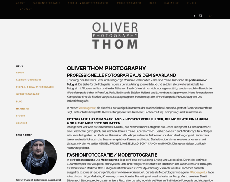 Oliver-thom.de thumbnail