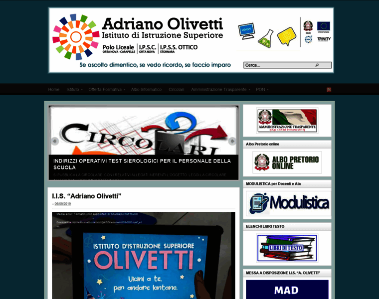 Olivetti-ortanova.it thumbnail