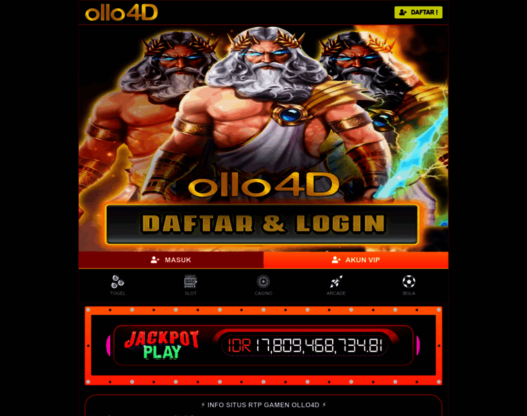Ollo4d-daftar.info thumbnail