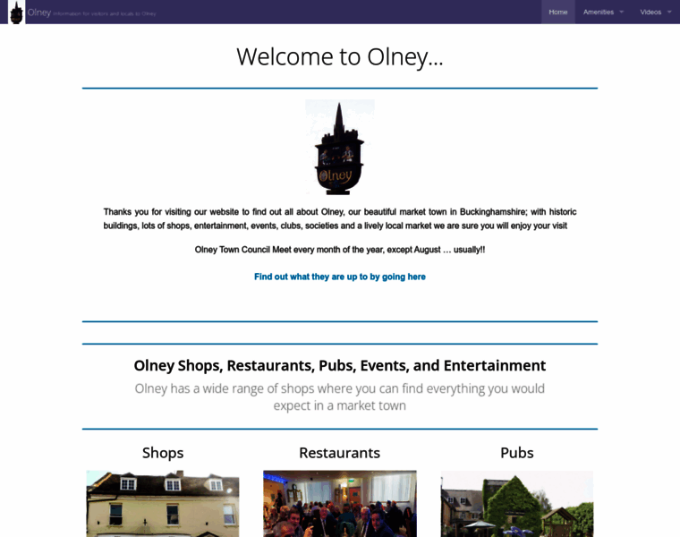 Olney.co.uk thumbnail