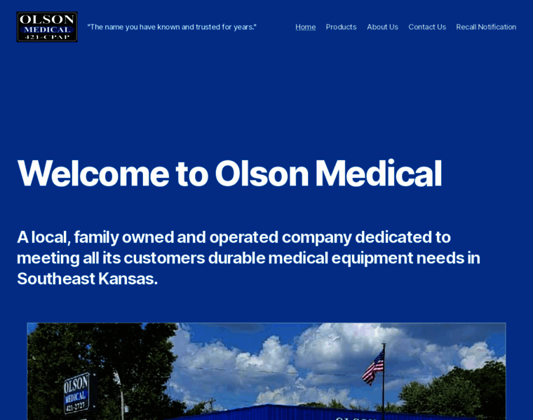 Olson-medical.com thumbnail