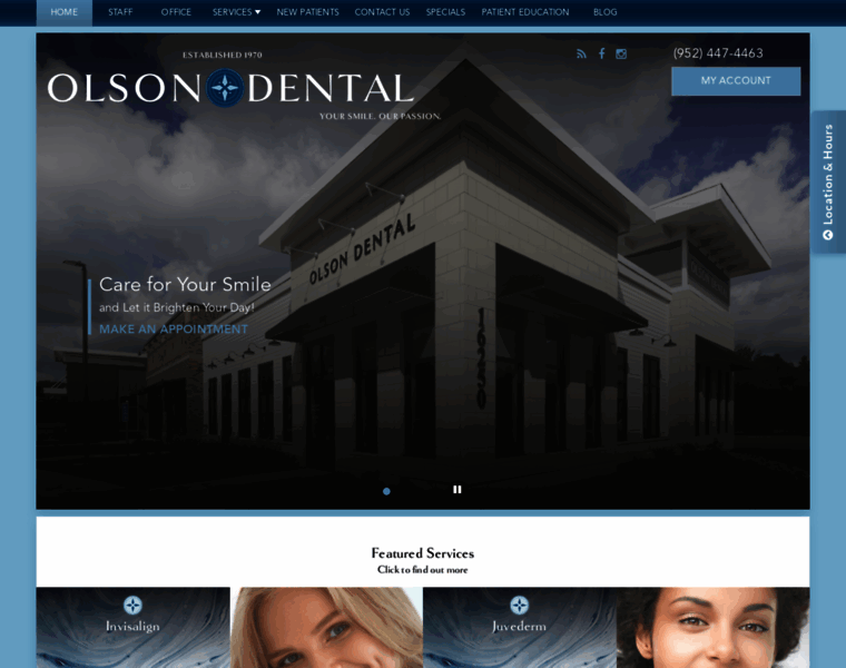 Olsonsmiles.com thumbnail
