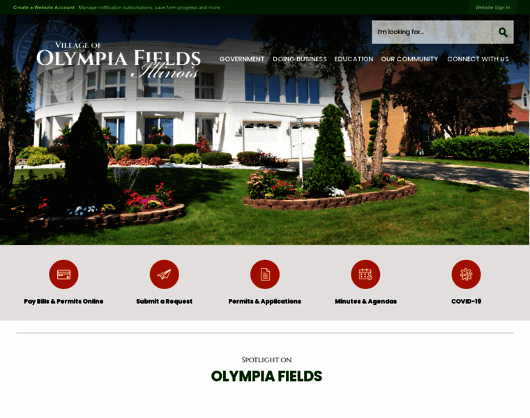 Olympia-fields.com thumbnail