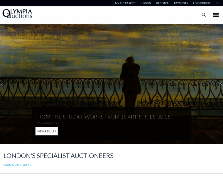 Olympiaauctions.com thumbnail