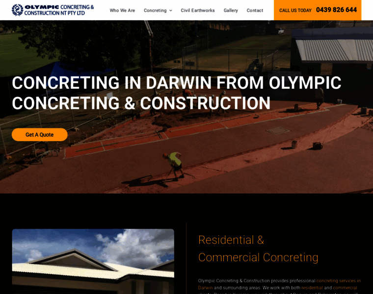 Olympicconcreting.com.au thumbnail