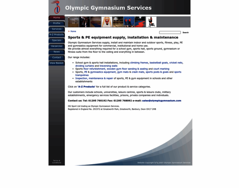 Olympicgymnasium.com thumbnail
