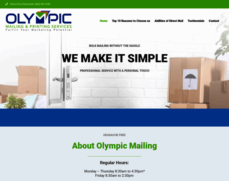 Olympicmailing.com thumbnail