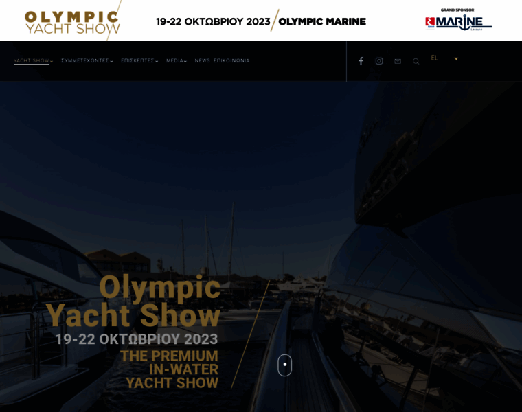 Olympicyachtshow.gr thumbnail