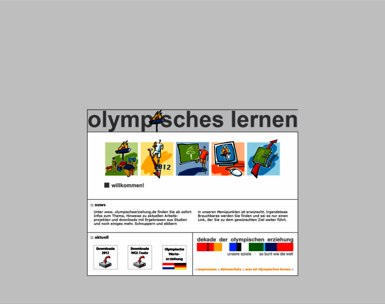 Olympischeerziehung.de thumbnail