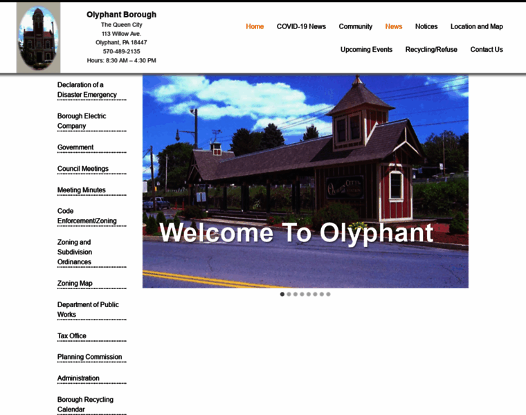 Olyphantborough.com thumbnail