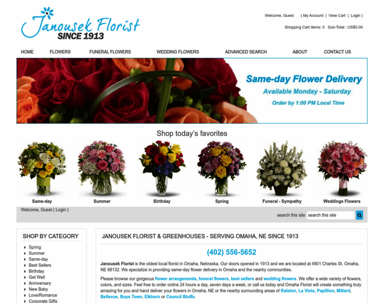 Omaha-florist.com thumbnail