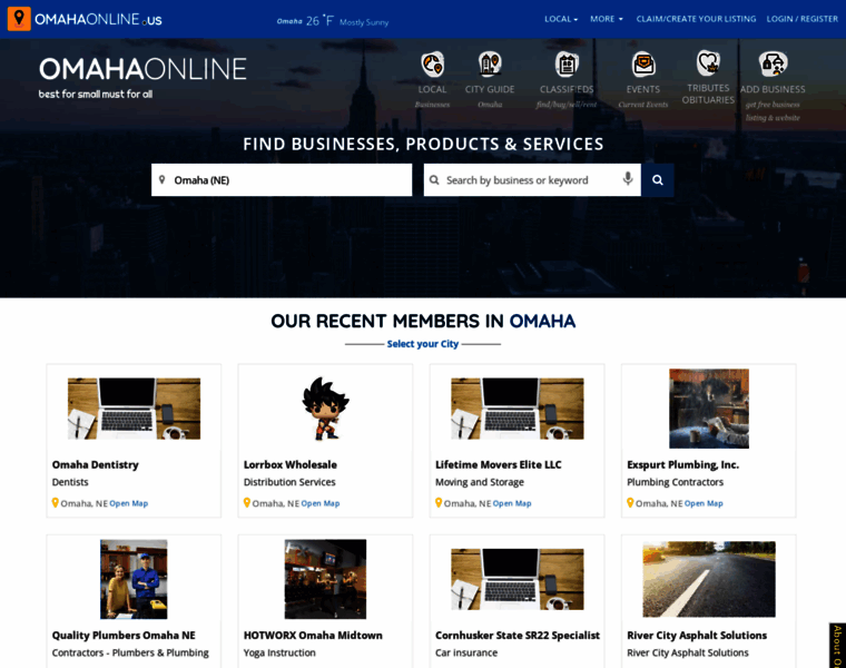 Omahaonline.us thumbnail