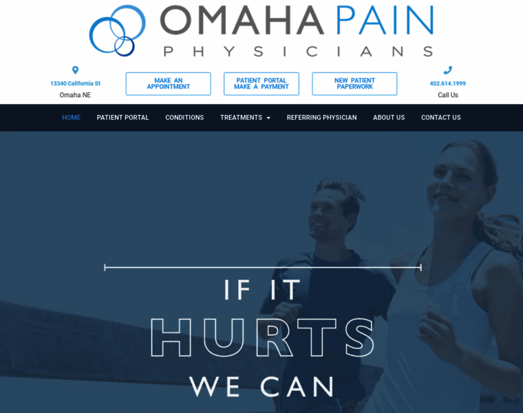 Omahapainphysicians.com thumbnail