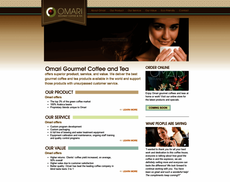 Omaricoffee.com thumbnail