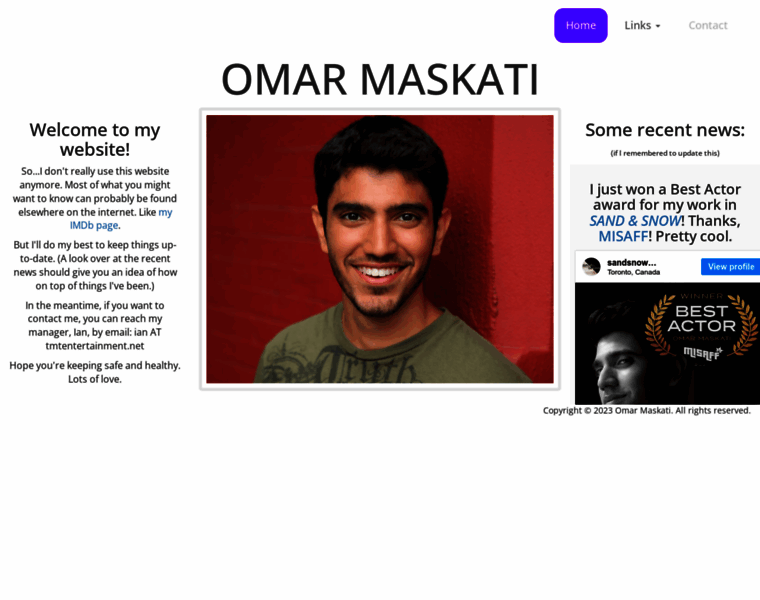 Omarmaskati.com thumbnail