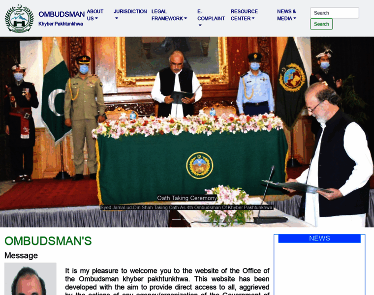 Ombudsmankp.gov.pk thumbnail