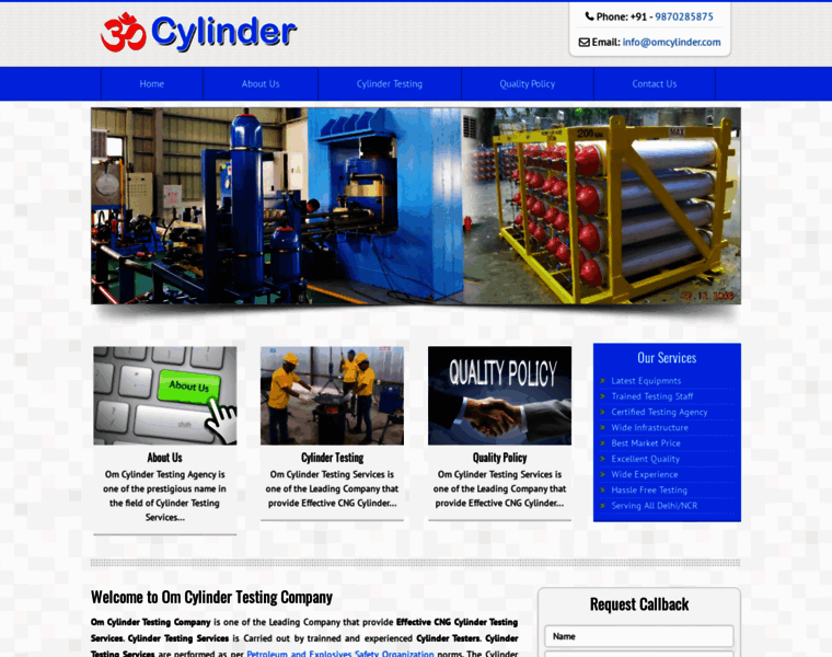 Omcylinder.com thumbnail