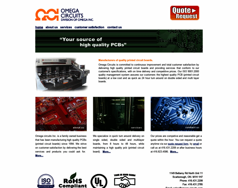 Omega-circuits.com thumbnail