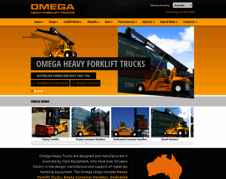 Omega-heavy-trucks.com thumbnail