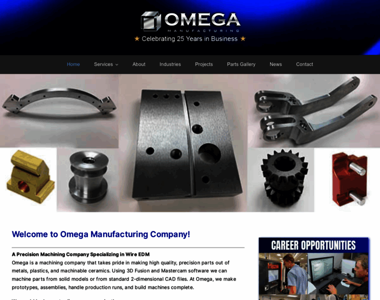 Omega-mfg.com thumbnail