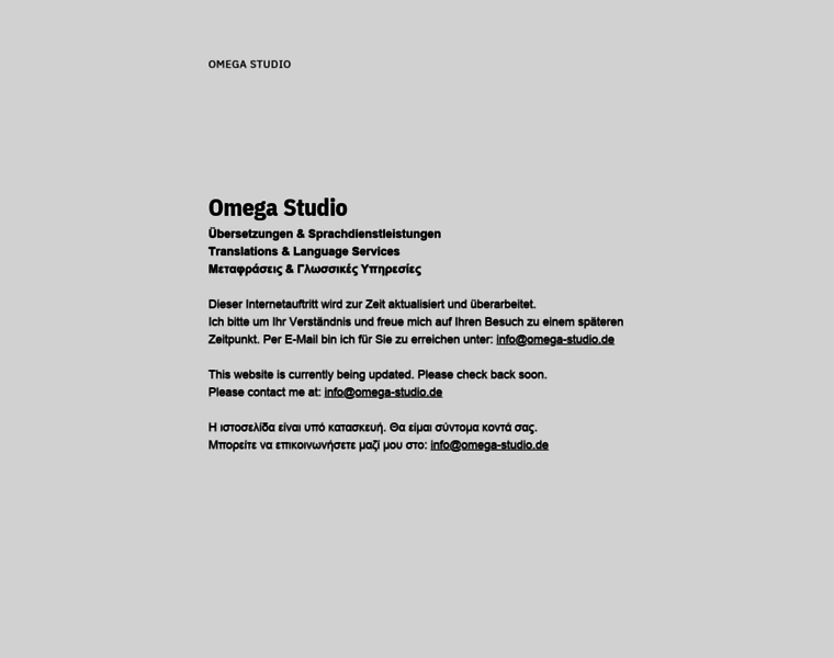 Omega-studio.com thumbnail