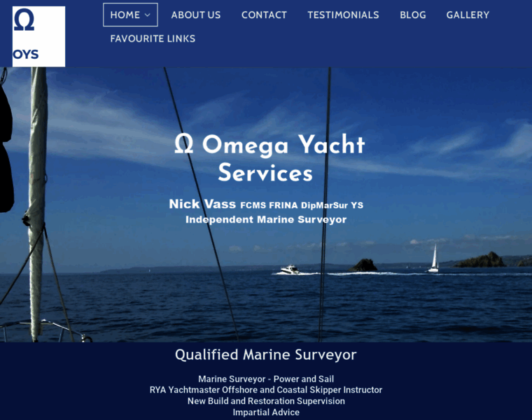 Omega-yachtservices.co.uk thumbnail