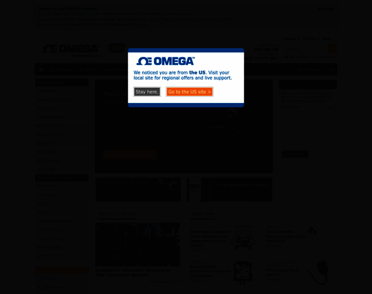 Omega.co.uk thumbnail