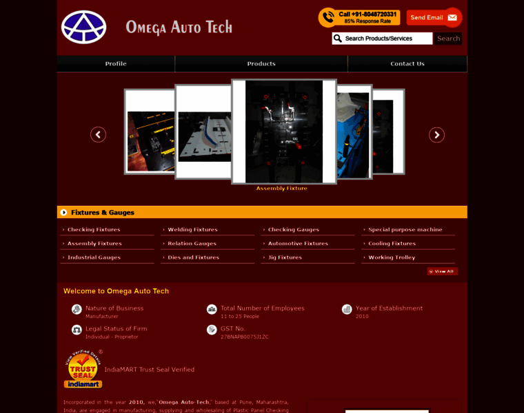 Omegaautotech.com thumbnail