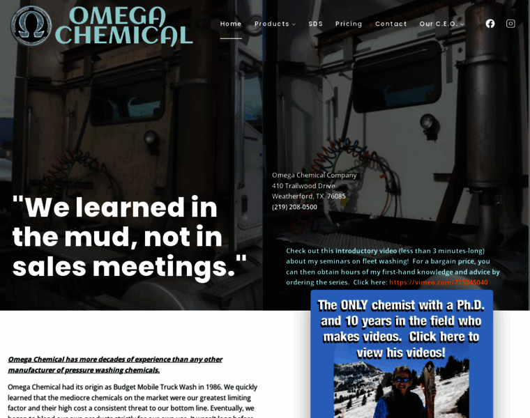 Omegachemical.com thumbnail
