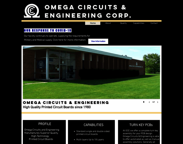 Omegacircuits.com thumbnail