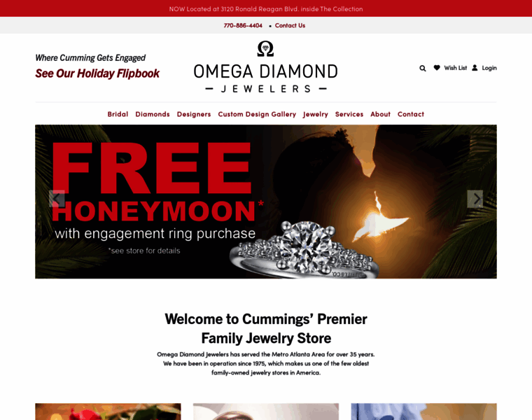 Omegadiamondjewelers.com thumbnail