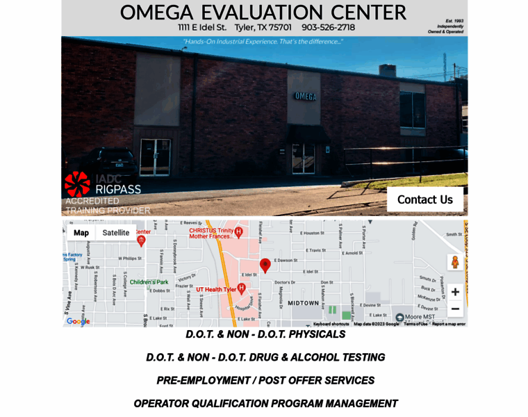 Omegaevaluationcenter.com thumbnail