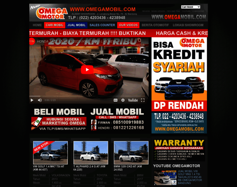 Omegamobil.com thumbnail