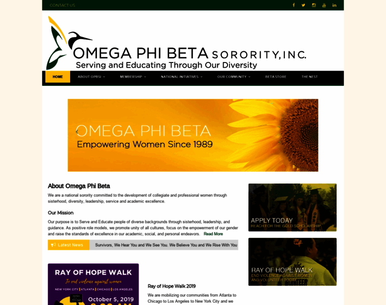 Omegaphibeta.org thumbnail