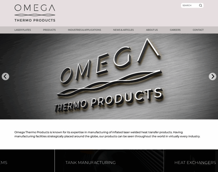 Omegathermoproducts.com thumbnail